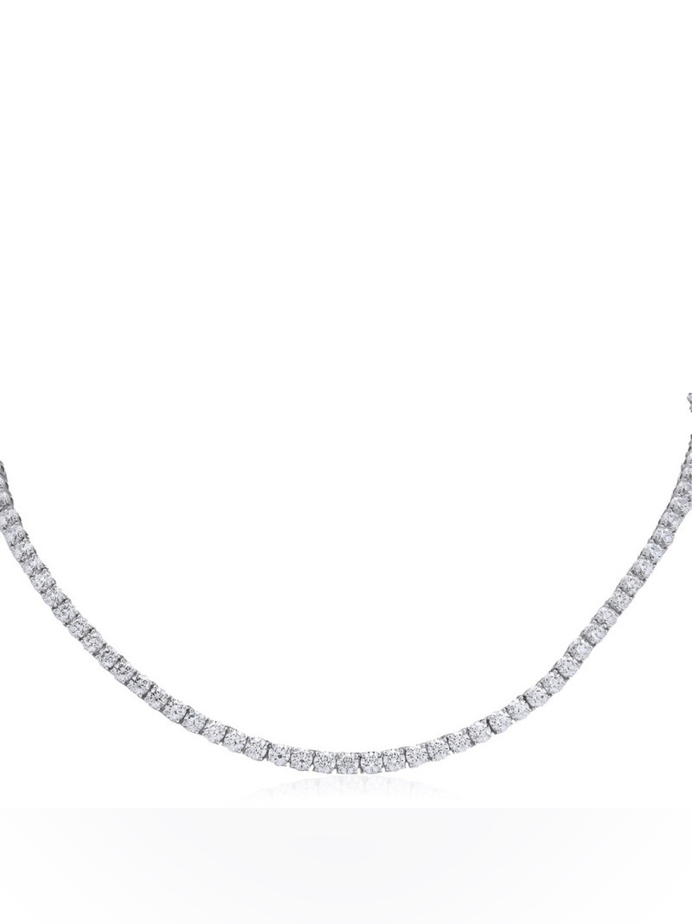 NWOT Swarovski Matrix Tennis Necklace - Picture 5 of 10